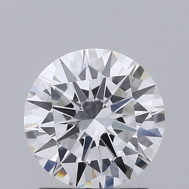 1.33 Carat Round Lab Diamond with  Cut Diamond in 14KT  view 1
