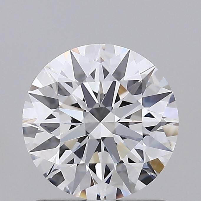 1.02 Carat Round Lab Diamond with  Cut Diamond in 14KT  view 1
