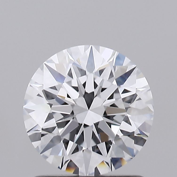 1.2 Carat Round Lab Diamond with  Cut Diamond in 14KT  view 1
