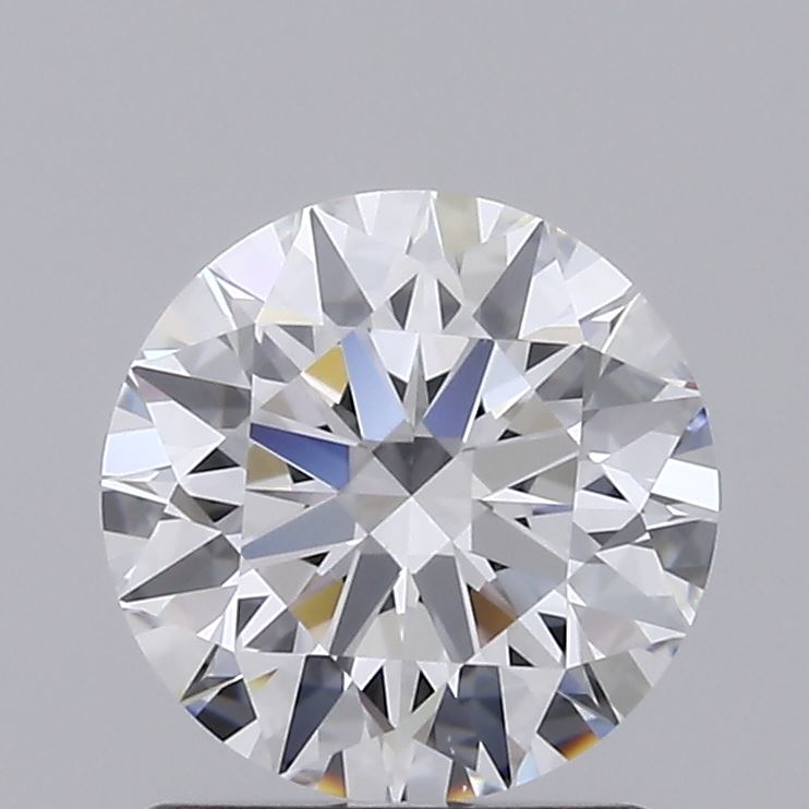 1.21 Carat Round Lab Diamond with  Cut Diamond in 14KT  view 1
