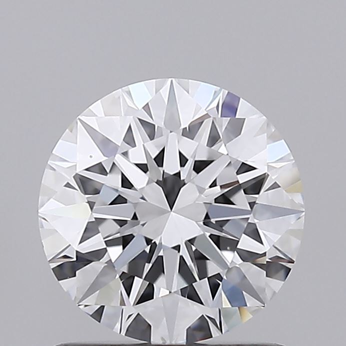 1.03 Carat Round Lab Diamond with  Cut Diamond in 14KT  view 1
