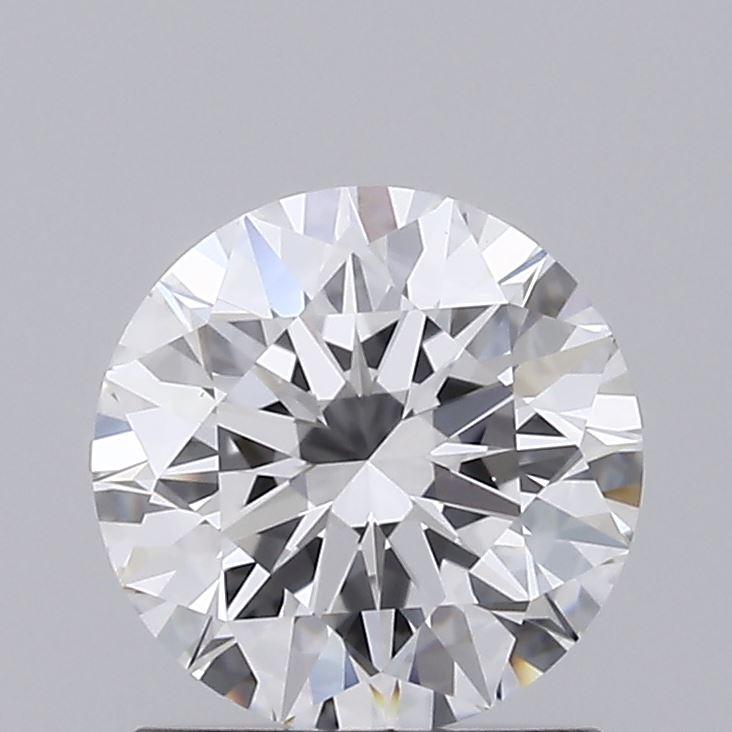 1.13 Carat Round Lab Diamond with  Cut Diamond in 14KT  view 1

