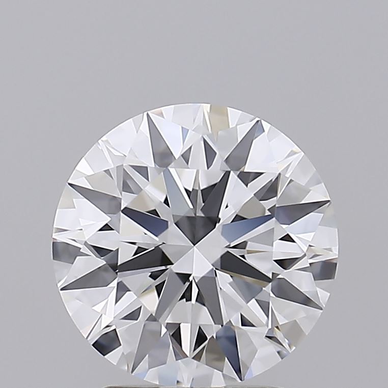 2.55 Carat Round Lab Diamond with  Cut Diamond in 14KT  view 1
