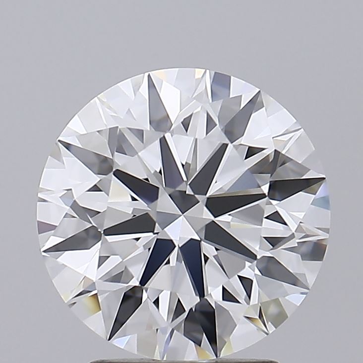2.77 Carat Round Lab Diamond with  Cut Diamond in 14KT  view 1
