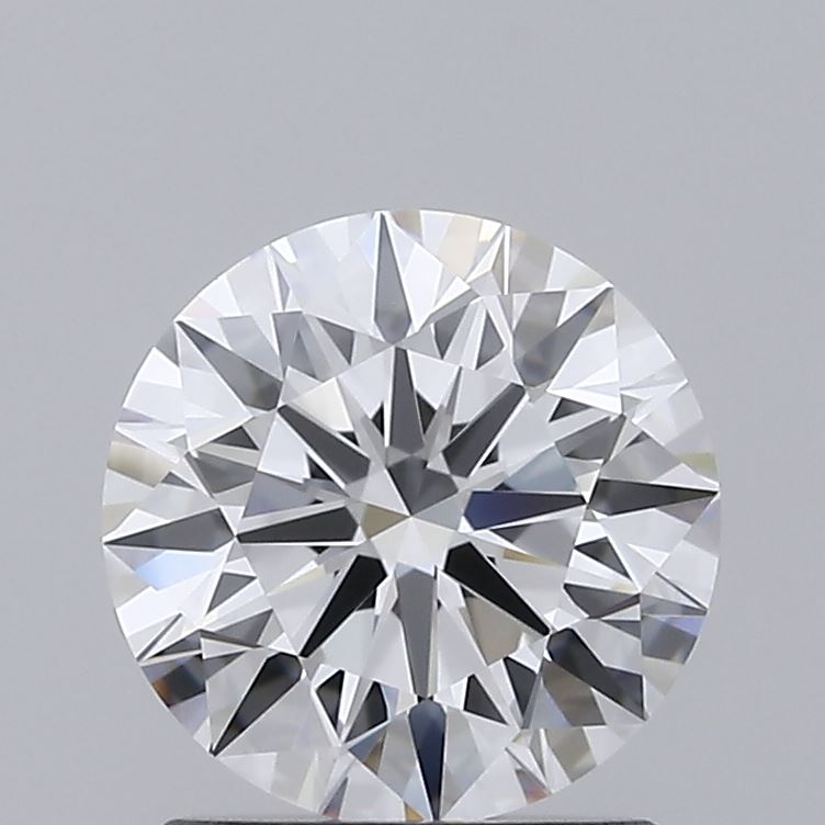 1.4 Carat Round Lab Diamond with  Cut Diamond in 14KT  view 1
