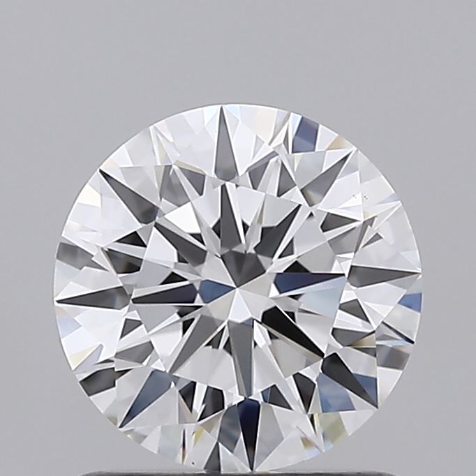1.05 Carat Round Lab Diamond with  Cut Diamond in 14KT  view 1
