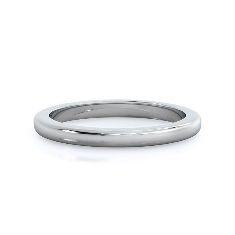 Classic Cathedral Solitaire Wedding Band