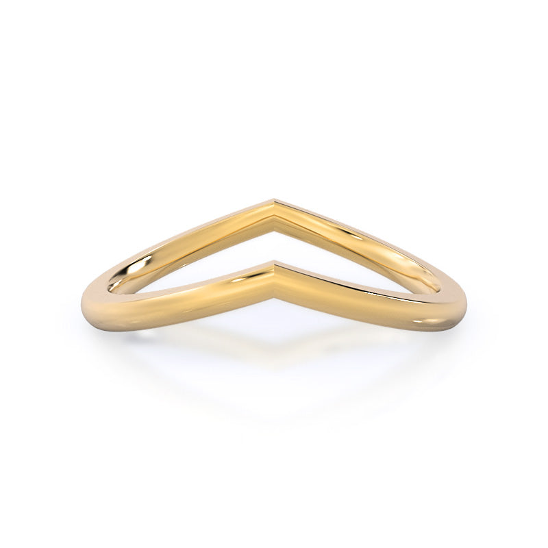 Crisscross Diamond Wedding Band with 18KT Yellow Gold Cut Diamond in 14KT Yellow Gold view 1
